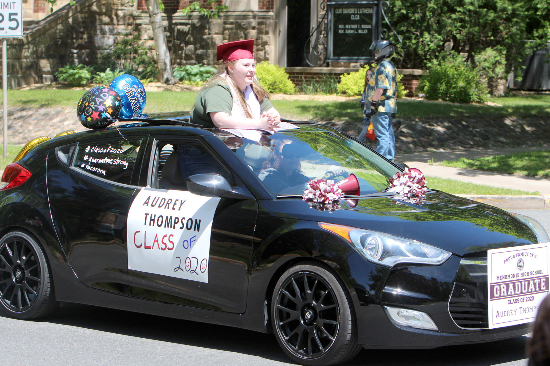 Menomonie High School Graduation Parade 5-31-20